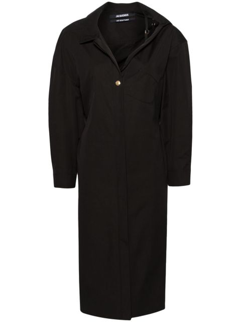 Jacquemus La Robe Chemise shirt dress - Black