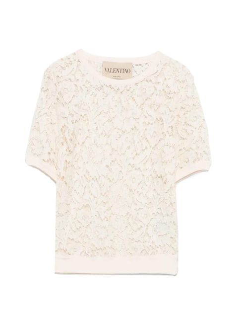 Valentino Garavani lace knitwear - Neutrals - zdjęcie produktu nr 1
