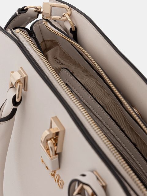 Guess torebka QUEENSLAND kolor beżowy HWVG96 55060