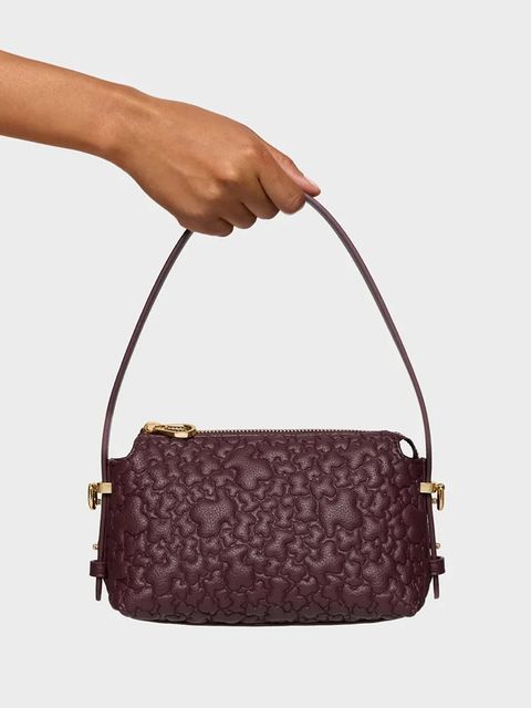 Tous torebka Puffy Bear kolor bordowy 2002305021