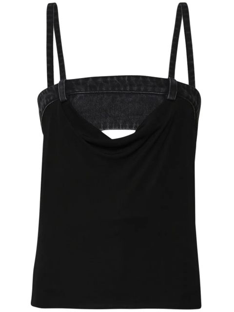 Christopher Esber Draped Duo bustier top - Black - zdjęcie produktu nr 1