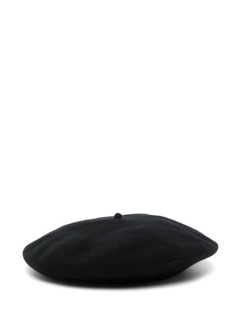 Maison Margiela wool beret - Black - zdjęcie produktu nr 1