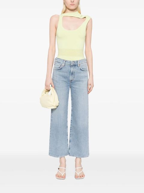 AGOLDE Harper cropped jeans - Blue - zdjęcie produktu nr 2