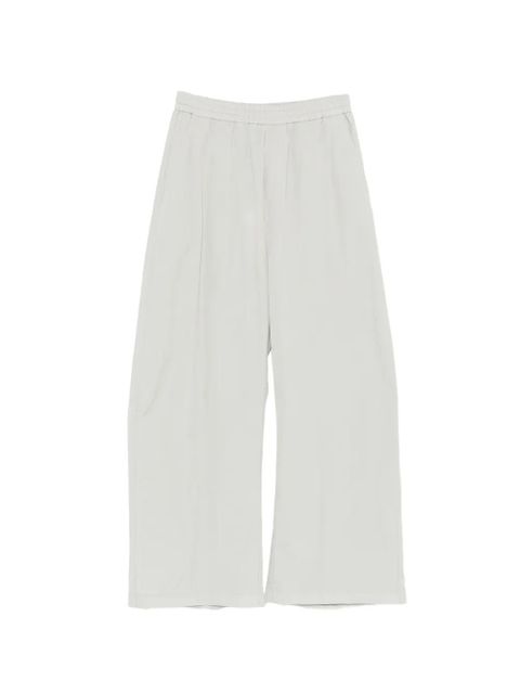 MM6 Maison Margiela elasticated-waist trousers - Grey - zdjęcie produktu nr 1