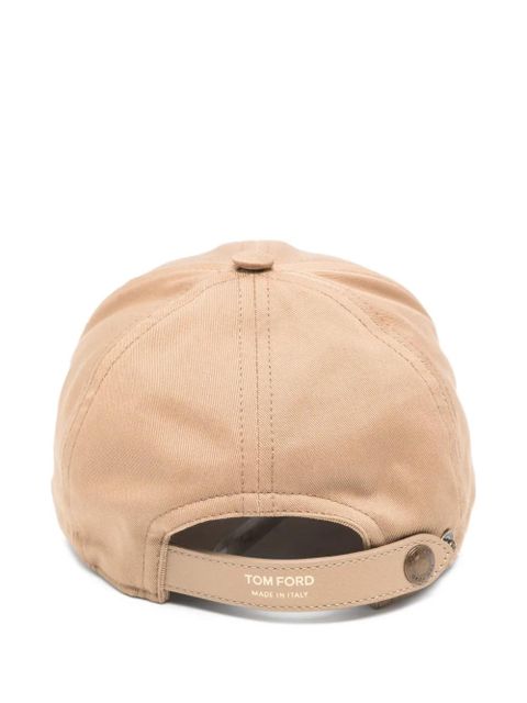 TOM FORD embroidered-logo baseball cap - Neutrals - zdjęcie produktu nr 2