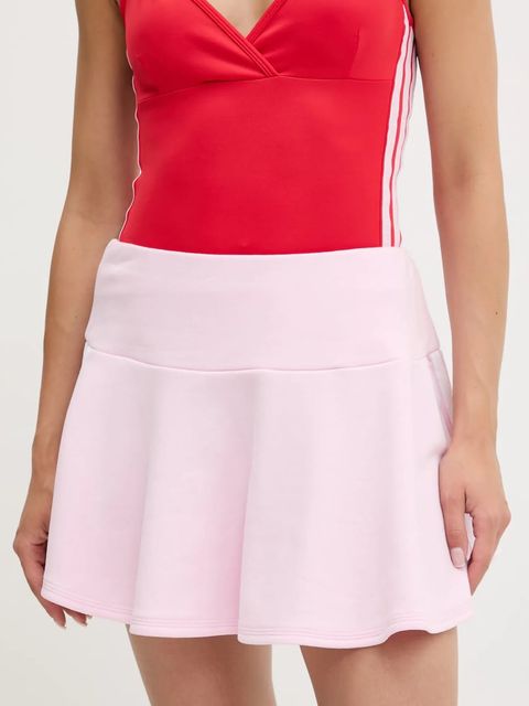 adidas spódnica Coquette kolor różowy mini rozkloszowana JM1921 - zdjęcie produktu nr 1