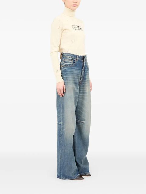 MM6 Maison Margiela wide-leg jeans - Blue