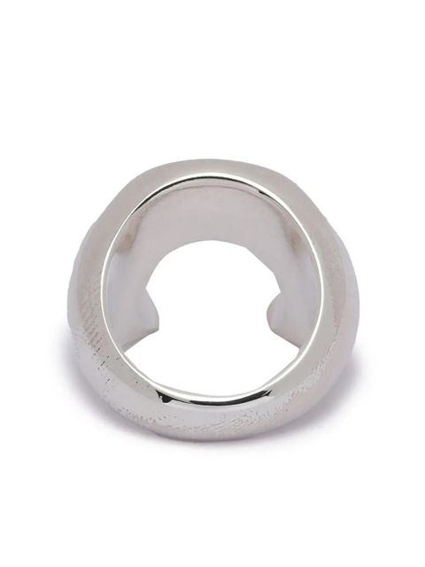 Marine Serre crescent-moon polished ring - Silver - zdjęcie produktu nr 2