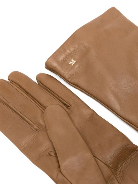 Max Mara Afidee gloves - Brown
