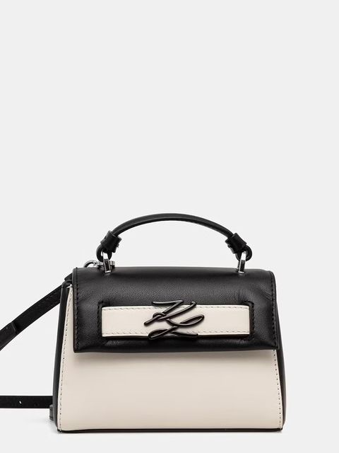 Karl Lagerfeld torebka crossbody damska skórzana K/AUTOGRAPH - zdjęcie produktu nr 1