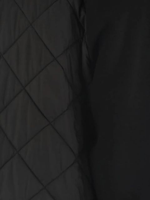 Weekend Max Mara quilted wool double-breasted coat - Black