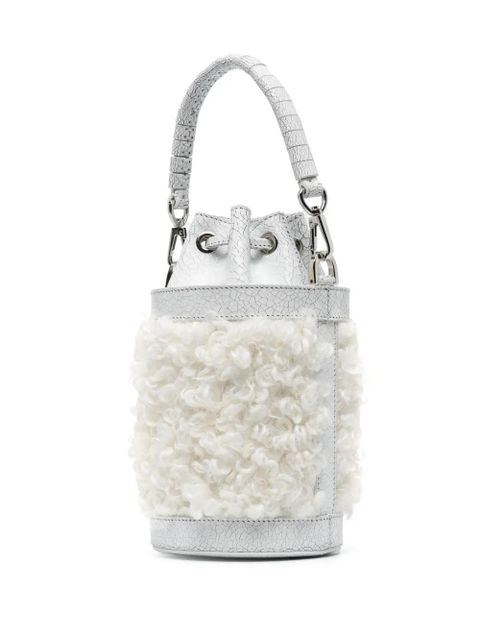 Casadei Giulia bucket bag - White