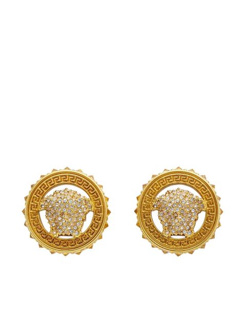 Versace Medusa '95 crystal stud earrings - Gold - zdjęcie produktu nr 1