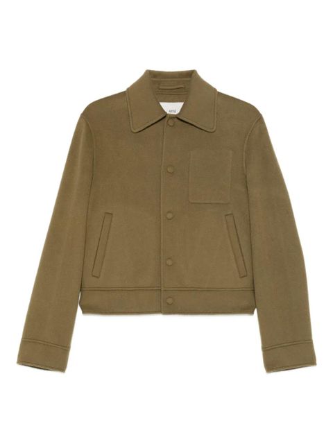 AMI Paris button pocket jacket - Green - zdjęcie produktu nr 1