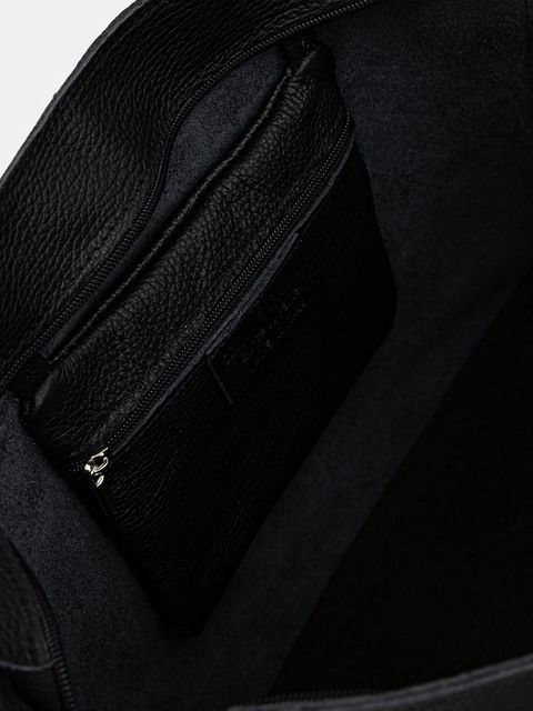 Answear Lab torebka skórzana kolor czarny