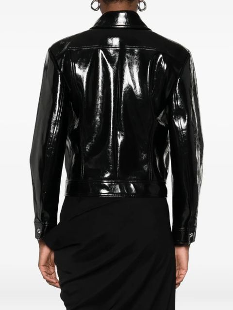 Coperni zip-front jacket - Black