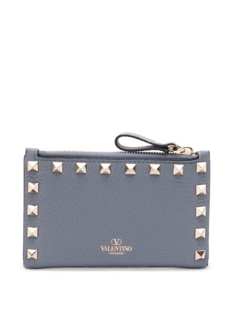 Valentino Garavani studded zip wallet - Grey - zdjęcie produktu nr 1