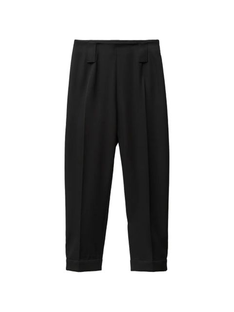 Versace tab-cuff trousers - Black - zdjęcie produktu nr 1