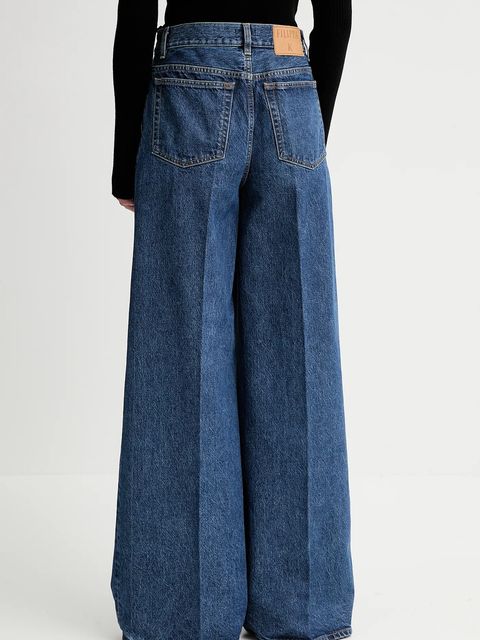 Filippa K jeansy damskie kolor niebieski 31469.FK