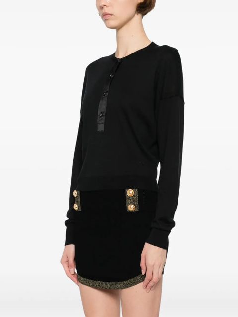 TOM FORD drop-shoulder Tops - Black - zdjęcie produktu nr 2