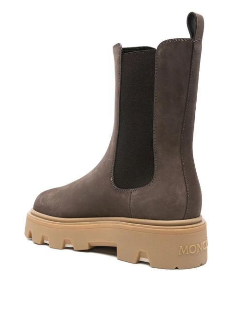 Moncler elastic-panels chelsea boots - Brown - zdjęcie produktu nr 2