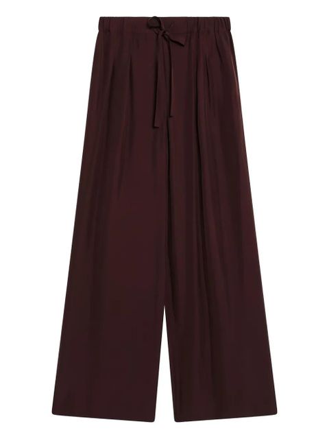 LOEWE drawstring-fastening trousers - Red - zdjęcie produktu nr 1