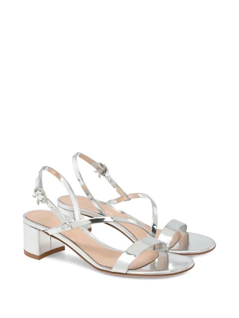 Gianvito Rossi Betsey strappy heeled sandals - Grey