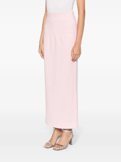 STAUD Jeremiah crepe maxi skirt - Pink - zdjęcie produktu nr 2