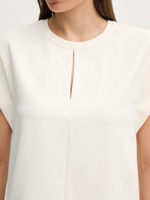 Joop! bluzka damska kolor beżowy gładka 30048081