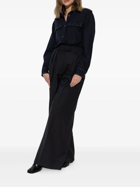 Zadig&Voltaire stud-embellished shirt - Black