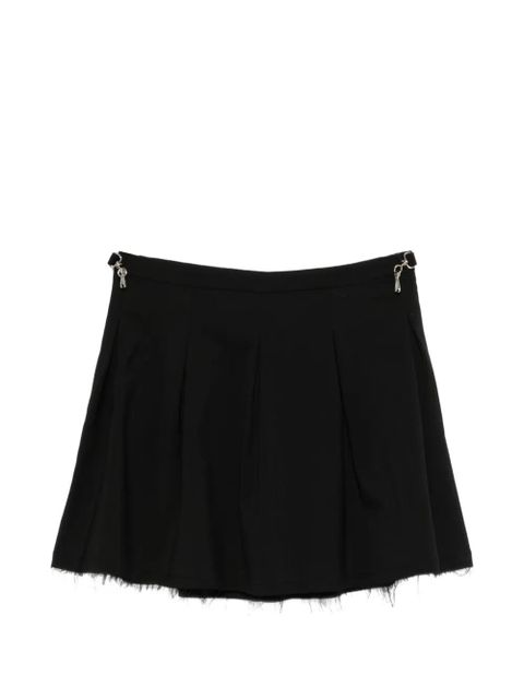 OUR LEGACY pleated frayed skirt - Black - zdjęcie produktu nr 2