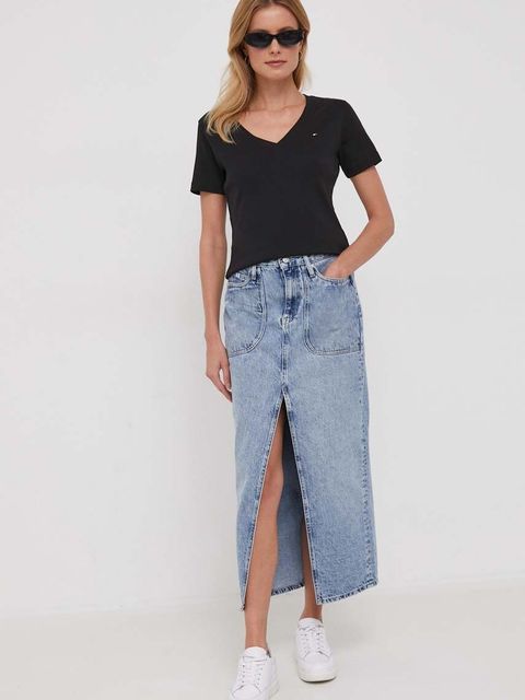 Tommy Hilfiger t-shirt bawełniany - zdjęcie produktu nr 1