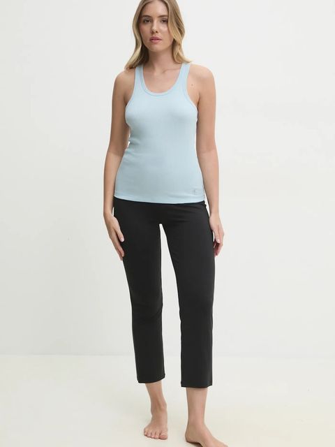 Calvin Klein Underwear top bawełniany 3-pack kolor szary LV00QS7493