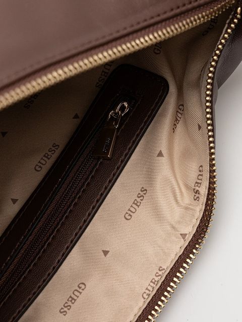 Guess torebka SUNETRA kolor brązowy HWNG75 34020