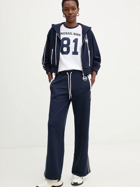 MICHAEL Michael Kors t-shirt bawełniany damski kolor beżowy MR651WT97J - zdjęcie produktu nr 2