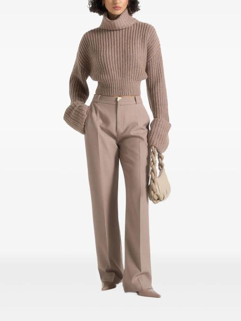 Manière De Voir Amaya roll-neck cuffed knit sweater - Neutrals - zdjęcie produktu nr 2