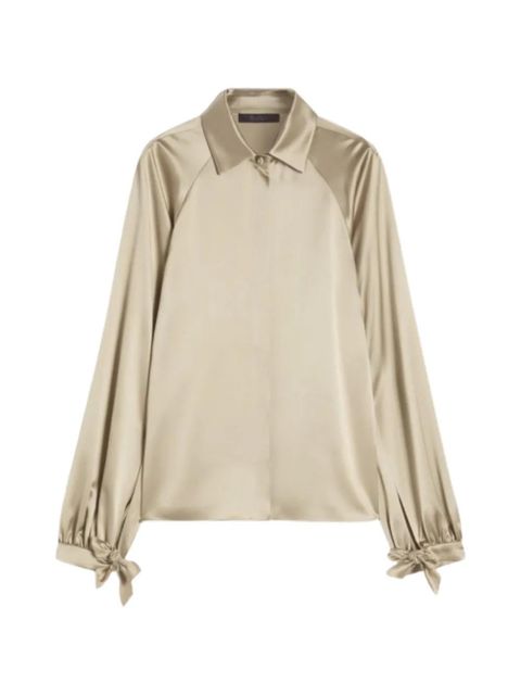 Max Mara Alare long-sleeve shirt - Neutrals - zdjęcie produktu nr 1