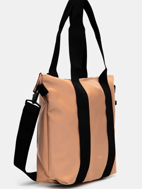 Rains torba Tote Bag Micro W3 kolor pomarańczowy 14180