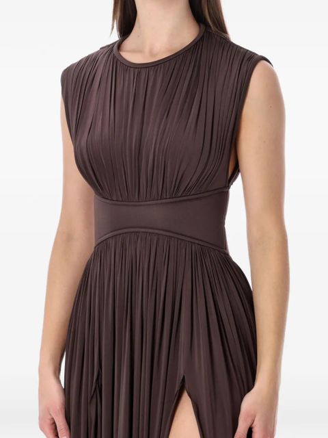 ZIMMERMANN Hypnotic Column pleated dress - Brown - zdjęcie produktu nr 2