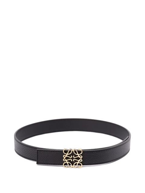 LOEWE logo-buckle belt - Black - zdjęcie produktu nr 1