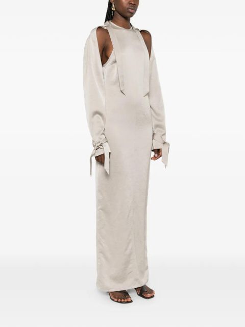 Nanushka detachable bolero maxi dress - Neutrals