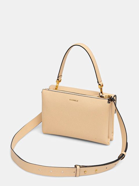 Coccinelle torebka skórzana ARLETTIS kolor beżowy E1 MD5 12 08 01