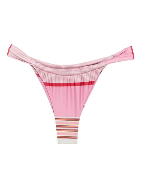 Faithfull the Brand Andez striped bikini bottoms - Pink - zdjęcie produktu nr 1