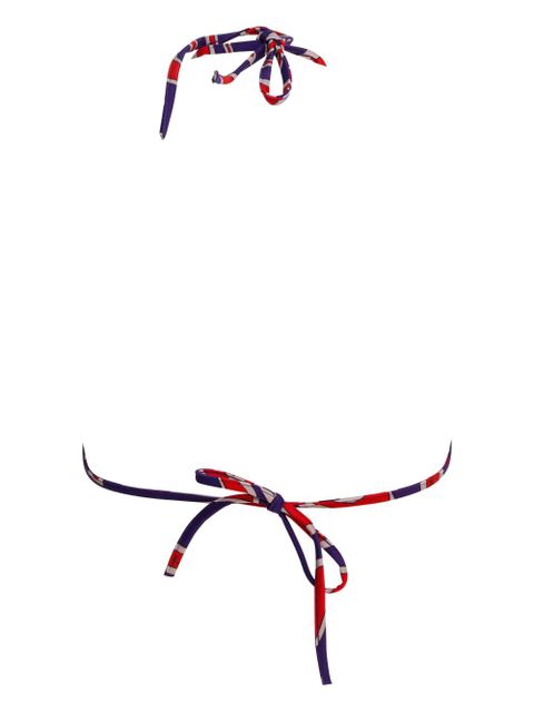 PUCCI tie-fastening printed bikini - Purple - zdjęcie produktu nr 1