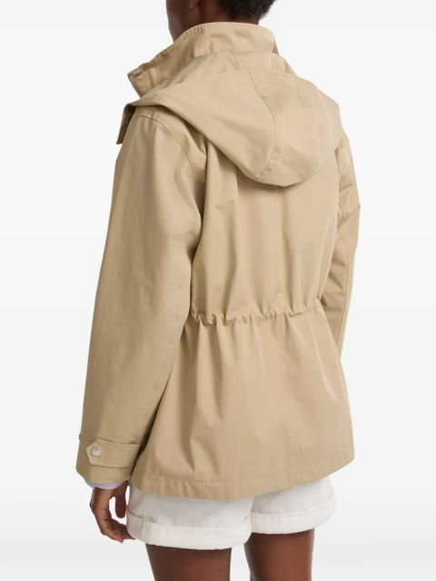 Yves Salomon hooded parka - Neutrals