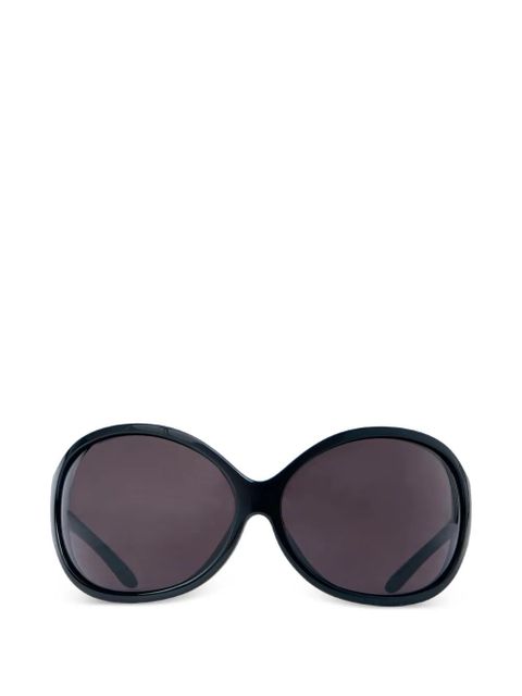 Balenciaga Eyewear Phantom oversized sunglasses - Black - zdjęcie produktu nr 1
