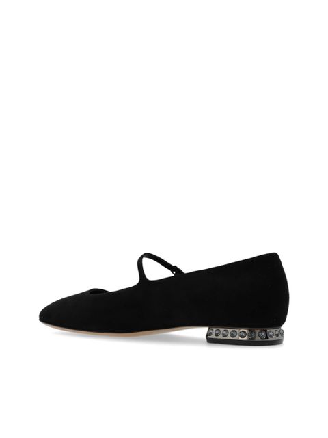 Casadei buckle strap pumps - Black
