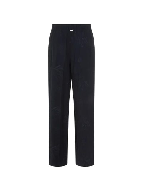 TWINSET floral-DETAIL trousers - Blue - zdjęcie produktu nr 2