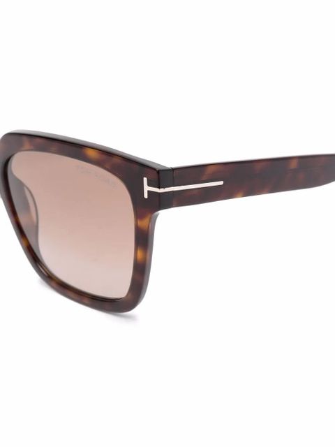 TOM FORD Eyewear tortoiseshell-frame sunglasses - Brown - zdjęcie produktu nr 2