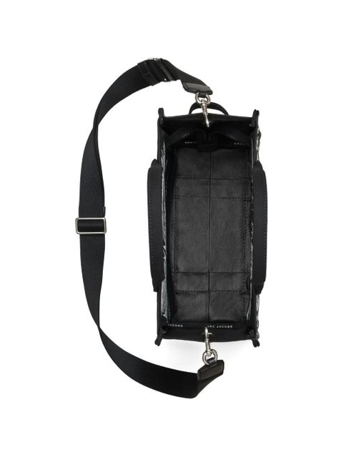 Marc Jacobs The Medium Punk Scribble Canvas tote bag - Black